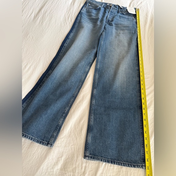 Madewell Dark Blue Flare Jeans - Picture 10 of 13